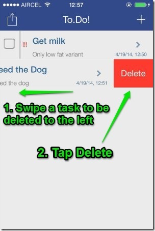 delete tasks To.Do!