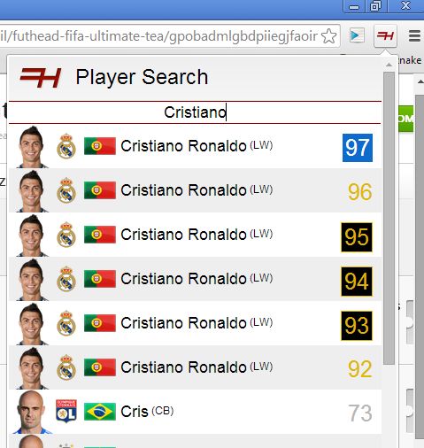 fifa extensions google chrome