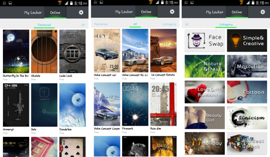 get Themes in Locker Magic for Android