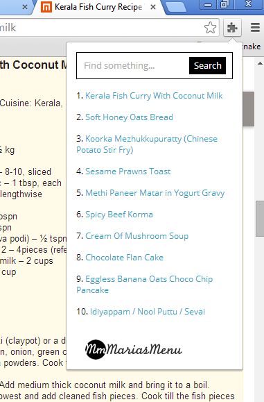 recipe extensions for google chrome-5
