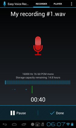 secret voice recorder apps android 4