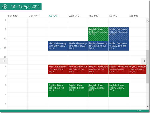 MyStudyLife-Calendar