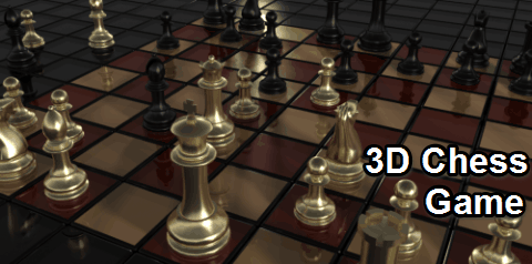 3D chess game - Interface
