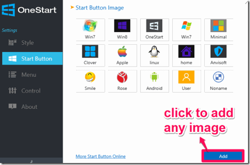 Anvi OneStart-choose Icon