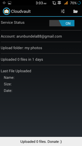 CloudVault Photo Uploader For Android Automatically Upload Photos to Google Drive