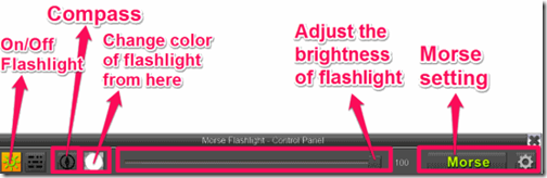 Flashlight-Different options