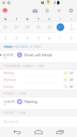 Get Sunrise Calendar for Android