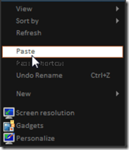 Haze Context Menu