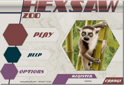 HexSaw Zoo-Different options