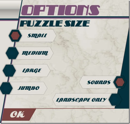 HexSaw Zoo- Options