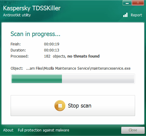 Kaspersky TDSSKiller