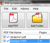 PDF to Excel Converter