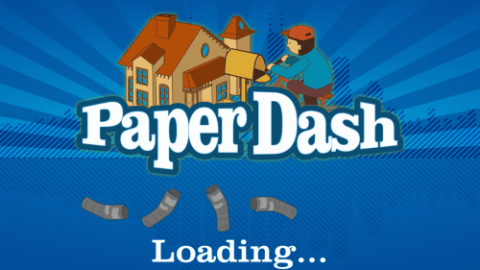 Paper Dash - interface