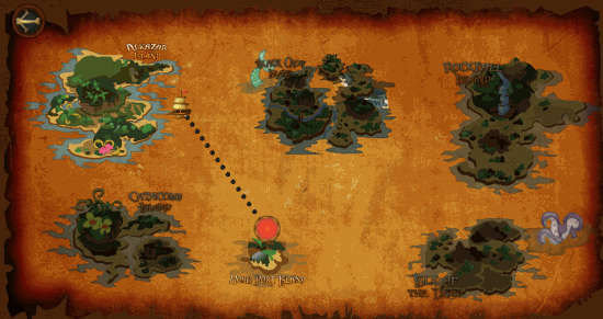 Pirates Path- Level options