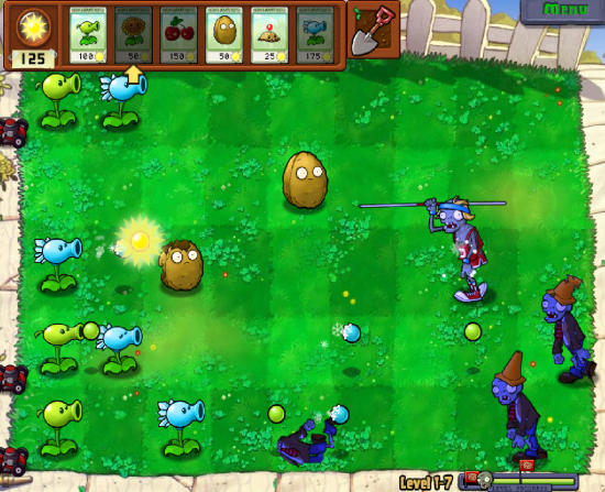 Plants Vs. Zombies Game Interface 2