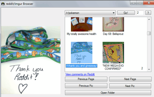 Reddit Imgur Browser Downloader