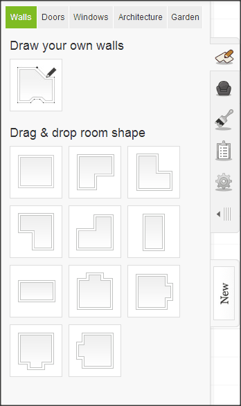 Roomstyler Layouts