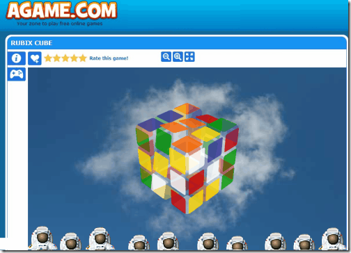 Rubik's Cube at Agame