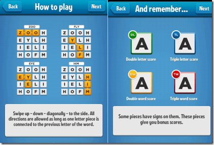 Ruzzle Gameplay