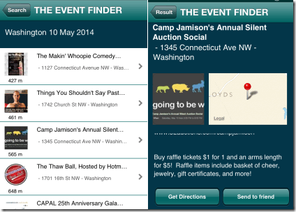 The Event Finder