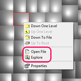 access original location of a particular file