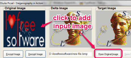 add input image