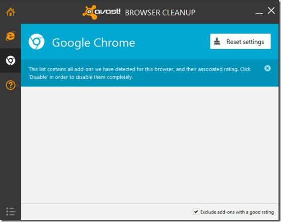 avast browser cleanup header