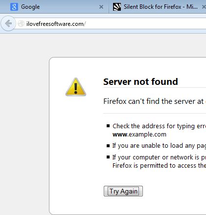 firefox website blocker addons