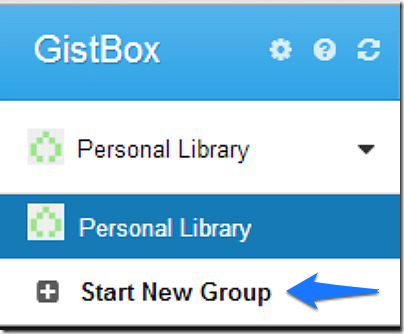 gistbox group start
