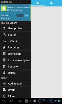 multiple accounts twitter apps android 4
