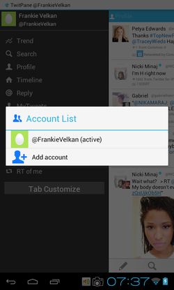 multiple accounts twitter apps android 6