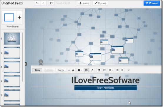 prezi Create Prezi