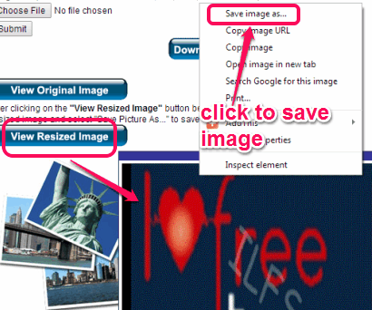 save output image