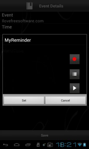 voice reminder apps android 5