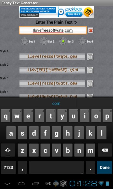 Android apps fancy text generator 5