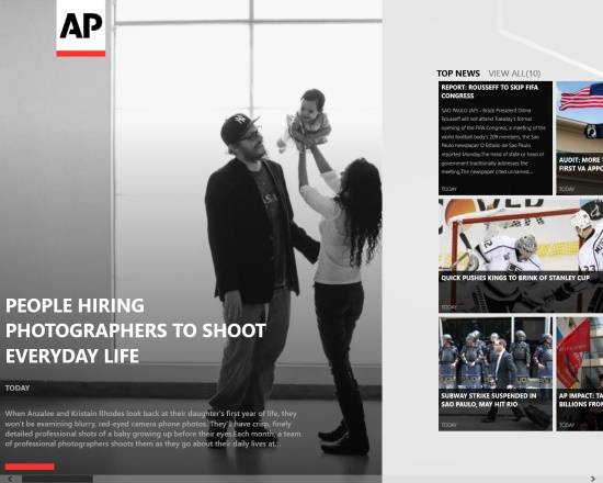 Associated Press-Home