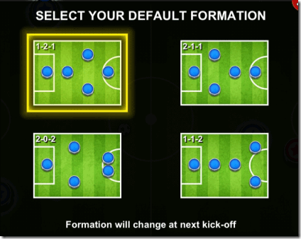 Changing Formation