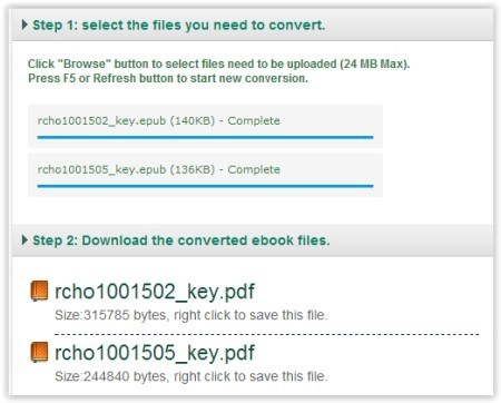 ePub to PDF Converter