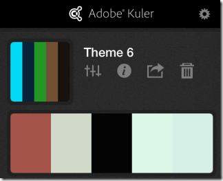 Editing and Sharing Themes In Adobe Kuler