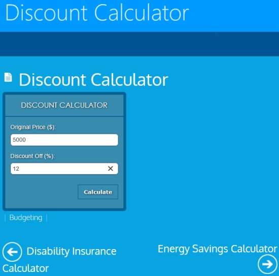 FinanceSum-Budgeting calculator