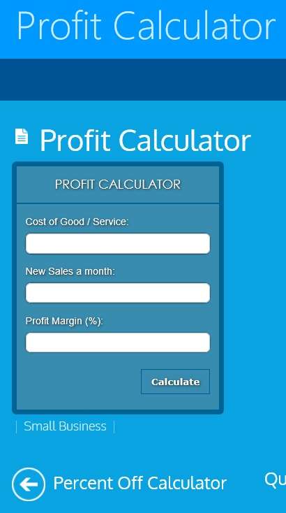 FinanceSum-Business calculator
