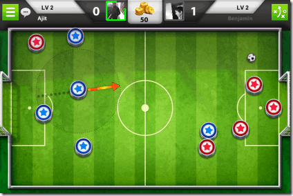 Gameplay of Soccer Stars