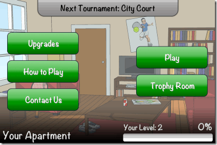 Hit Tennis 3 Home Page