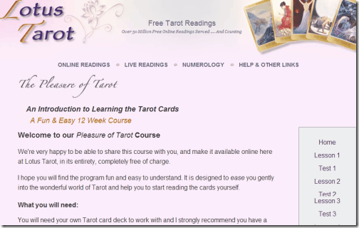 Lotus Tarot