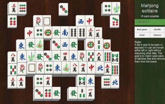 Mahjong Solitaire-Home