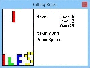 Notepad++ Plugins - Falling-Bricks