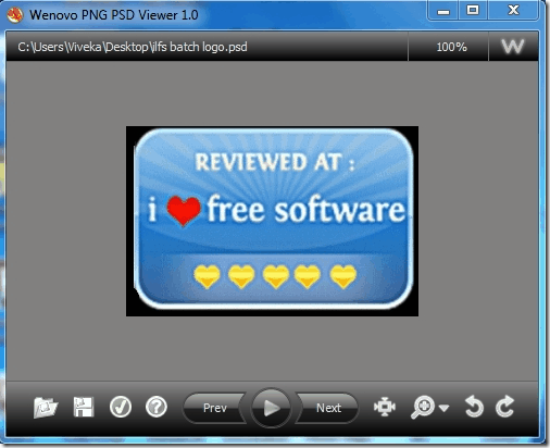 PNG PSD Viewer