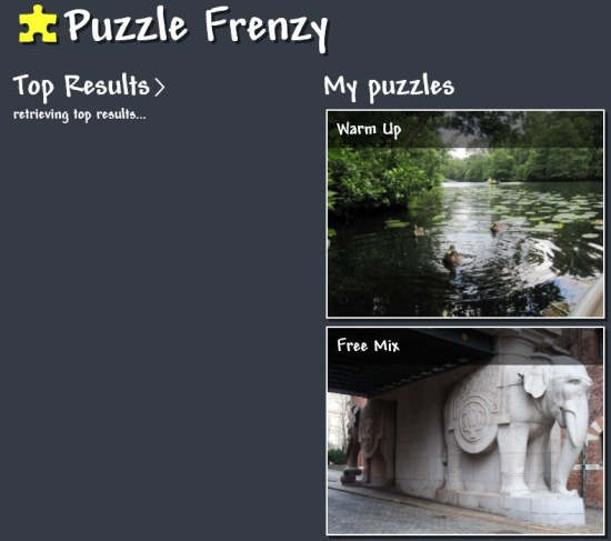 Puzzle Frenzy-Home