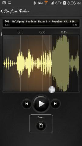 Ringtone Maker Delux For Android Make Ringtone Using Your Favorite Songs