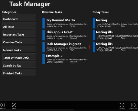 Task Manager Free-Home